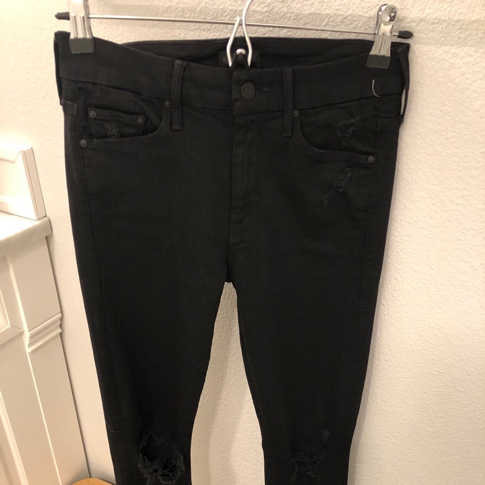 Mother Looker Ankle Fray 25